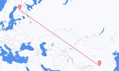 出发地 中国泸州市目的地 芬兰卡亚尼的航班