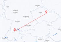 Flights from Zürich, Switzerland to Pardubice, Czechia