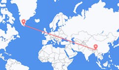 印度出发地 迪布鲁加尔飞往印度目的地 纳萨尔苏克的航班
