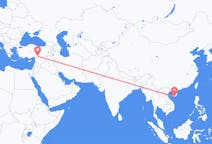 Flights from Sanya, China to Gaziantep, Turkey