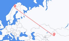 Flights from Korla to Kiruna