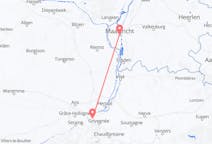 Flights from Maastricht, the Netherlands to Liège, Belgium