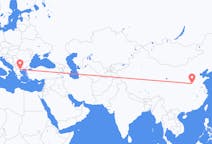 중국발 정저우, 그리스행 테살로니키 항공편