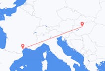 Flyreiser fra Budapest, Ungarn til Aspiran, Frankrike
