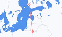 Flights from Grodno, Belarus to Turku, Finland