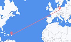 Flights from San Juan to Leipzig