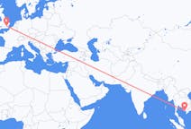 Flights from Phú Quốc, Vietnam to London, England