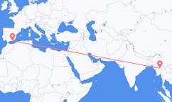 Flights from Heho, Myanmar (Burma) to Almería, Spain
