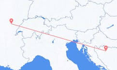 Flyg från Banja Luka, Bosnien och Hercegovina till Dole, Frankrike