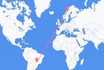 Flights from Araçatuba, Brazil to Hemavan, Sweden