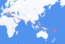 斐济出发地 拉巴萨飞往斐济目的地 扎金索斯島的航班