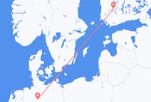 Vluchten van Hannover, Duitsland naar Tampere, Finland