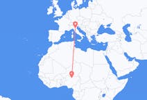 Flyrejser fra Kano, Nigeria til Bologna, Italien