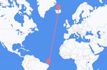 Flüge von Natal, Brasilien nach Akureyri, Island