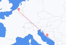 Flights from Brussels to Split
