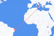 Flights from Maceió, Brazil to Catania, Italy
