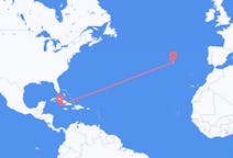 Flyrejser fra Lille Cayman, Caymanøerne til Ponta Delgada, Portugal