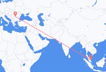 马来西亚出发地 关丹飞往马来西亚目的地 克拉約瓦的航班