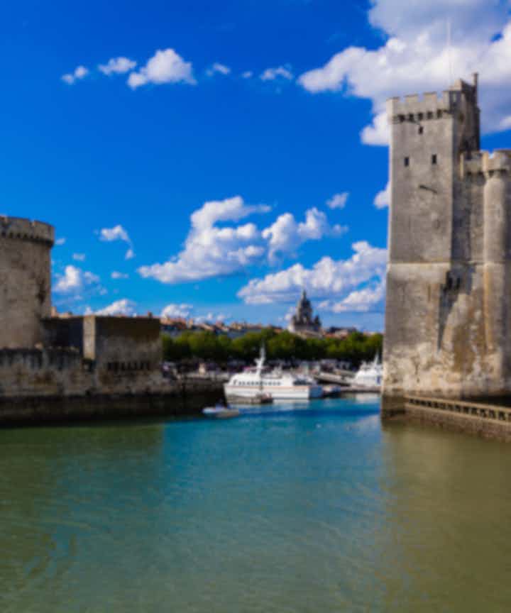 City sightseeing tours in La Rochelle, France