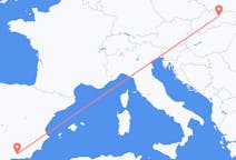 Flyreiser fra Poprad, Slovakia til Granada, Spania