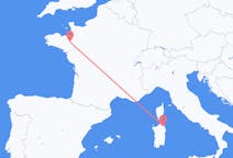 Flyg från Rennes, Frankrike till Olbia, Italien