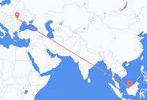 Flyreiser fra Sibu, Malaysia til Suceava, Romania