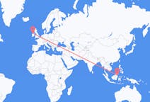 Flights from Tarakan, North Kalimantan, Indonesia to Donegal, Ireland