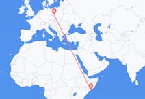 Flyrejser fra Mogadishu til Wrocław