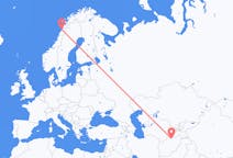 Flights from Mazar-i-Sharif, Afghanistan to Bodø, Norway