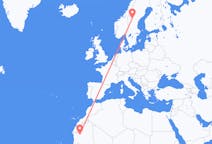 Flüge von Atar, Mauretanien nach Östersund, Schweden