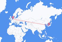 Flights from Hyogo Prefecture, Japan to Amsterdam, the Netherlands