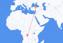 Flights from Dundo, Angola to Kayseri, Turkey