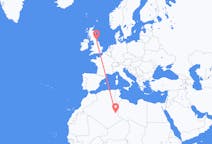 Flights from Illizi, Algeria to Newcastle upon Tyne, the United Kingdom