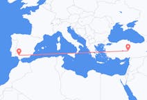 Flyreiser fra Kayseri, til Sevilla