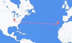 Flyrejser fra Nashville til Funchal