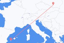 Flyreiser fra Krakow, Polen til Ibiza, Spania