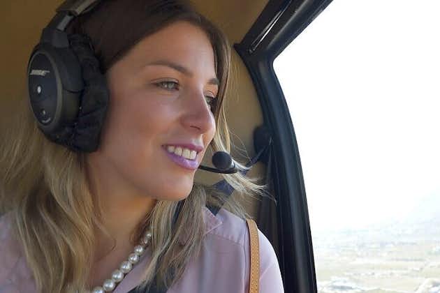 Transfert privé en hélicoptère de Paros à Folegandros