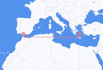 Flyreiser fra Tétouan, Marokko til Iraklio, Hellas