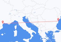 Flyreiser fra Constanta, Romania til Aspiran, Frankrike