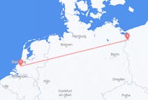 Flyg från Rotterdam till Szczecin