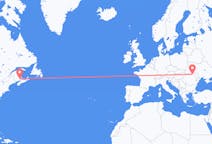 Flyreiser fra Moncton, Canada til Suceava, Romania