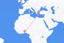 Flights from Lomé to Izmir