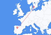 Flights from Salamanca to Copenhagen