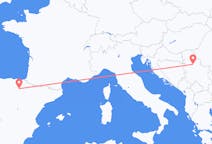 Vluchten van Logroño, Spanje naar Belgrado, Servië