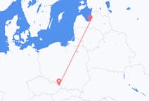 Flights from Riga in Latvia to Ostrava in Czechia