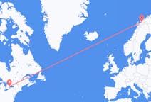 Flyrejser fra Toronto til Bardufoss