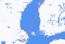 Vols de Vaasa, Finlande pour Stockholm, Suède