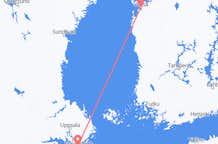 Flüge von Vaasa, nach Stockholm