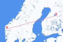 Fly fra Kajana til Førde
