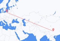 Flüge von Luzhou, China nach Danzig, Polen